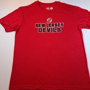 New Jersey Devils Men's L Sleep‎ Shirt Red NHL Fan Lounge Tee Concepts Sport